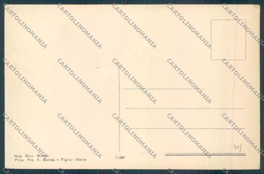 Biella Sagliano Micca cartolina ZT5869 – retro