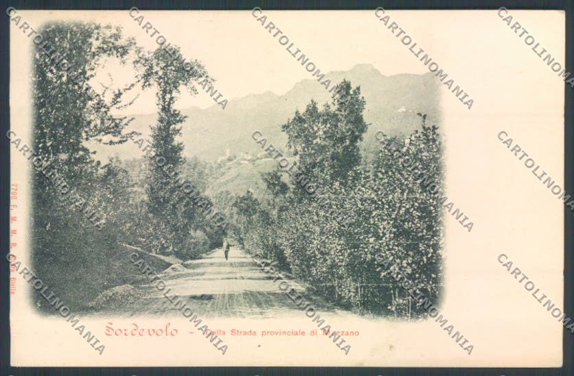 Biella Sordevolo cartolina ZT5871 – fronte