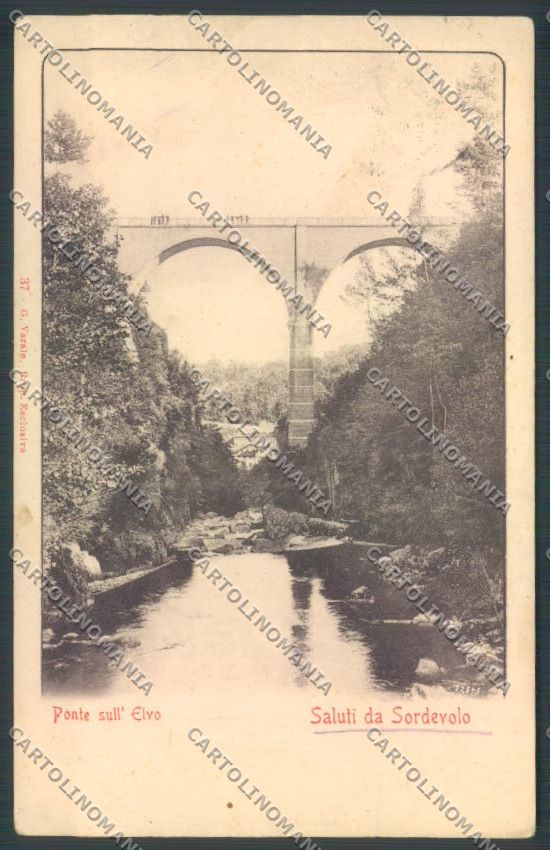Biella Sordevolo cartolina ZT5872 – fronte