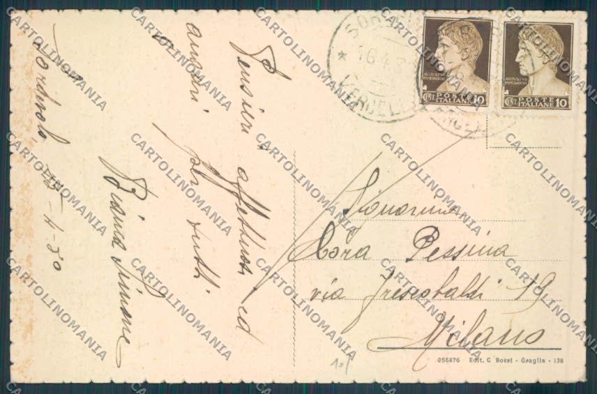 Biella Sordevolo cartolina ZT5873 – retro