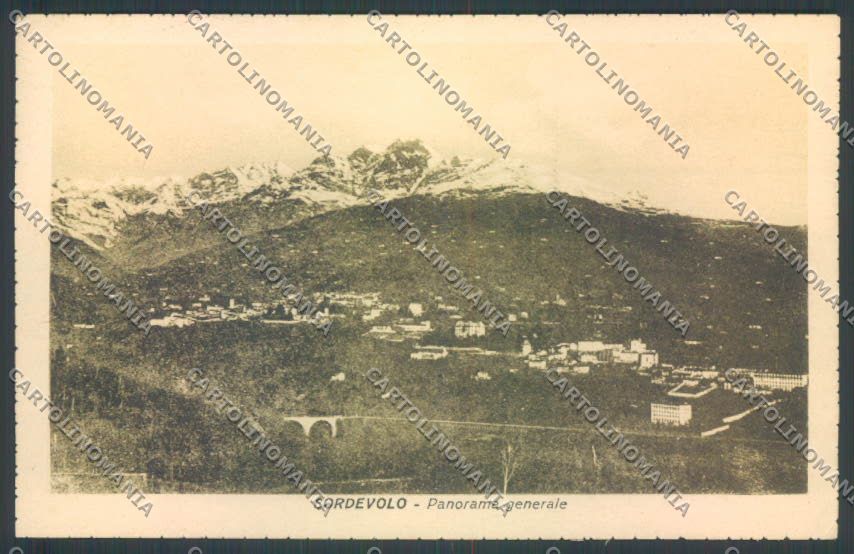 Biella Sordevolo cartolina ZT5875 – fronte