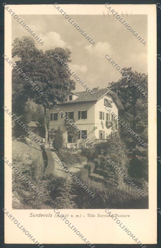 Biella Sordevolo cartolina ZT5882 – fronte