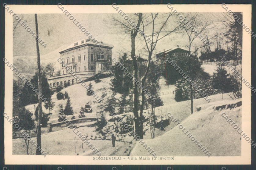 Biella Sordevolo cartolina ZT5883 – fronte