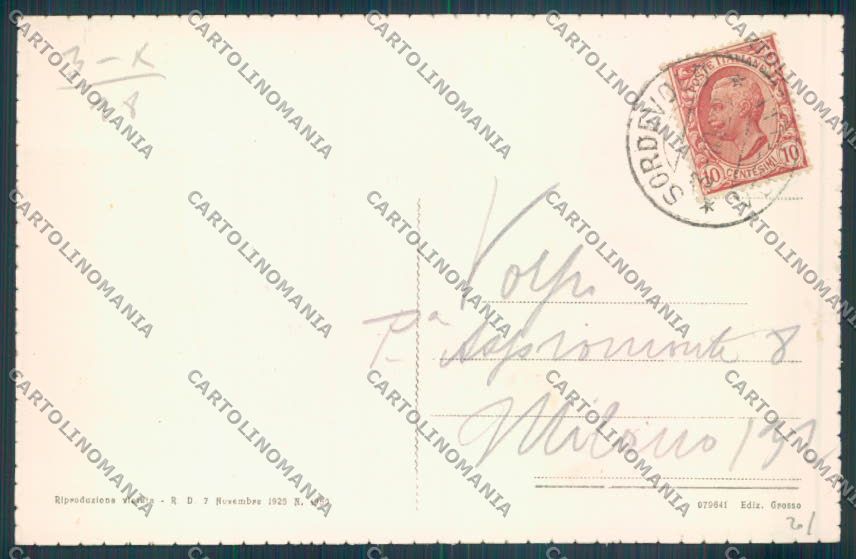 Biella Sordevolo cartolina ZT5884 – retro