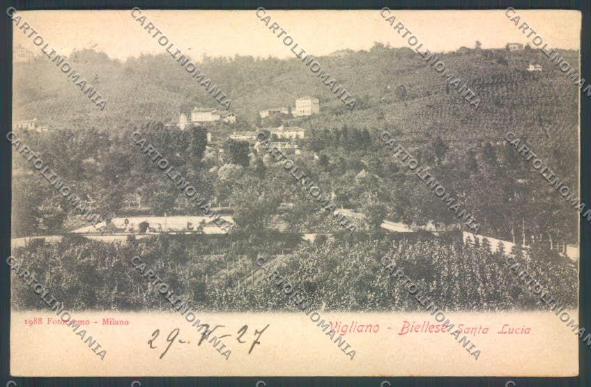 Biella Vigliano cartolina ZT5919 – fronte