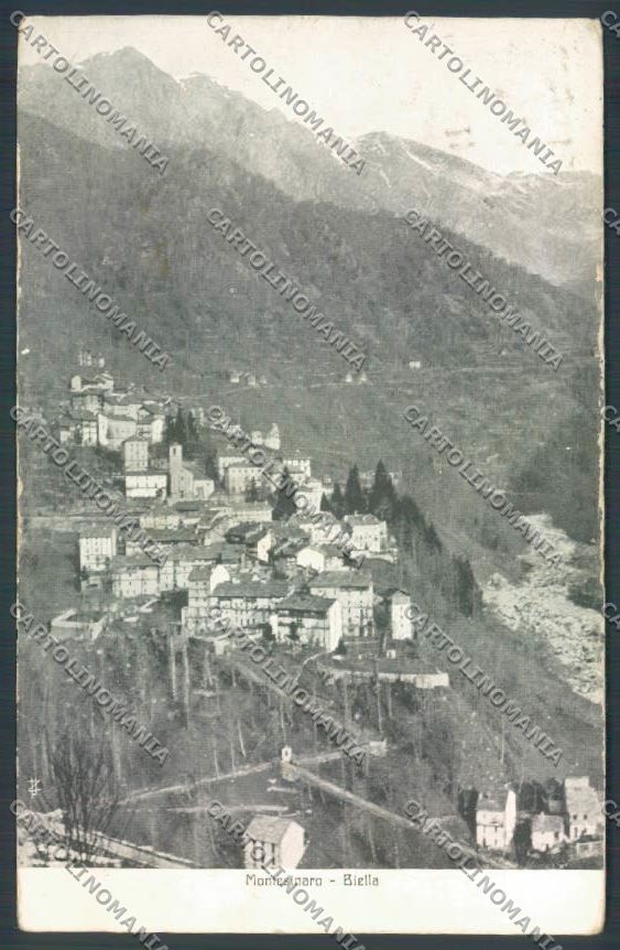 Biella Montesinaro PIEGHINE cartolina ZT5920 – fronte