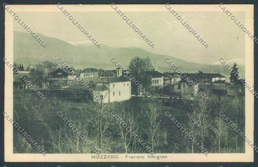 Biella Muzzano Margone cartolina ZT5953 – fronte