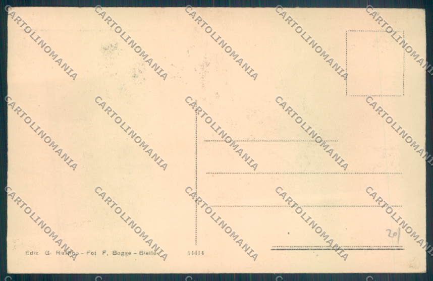 Biella Muzzano Margone cartolina ZT5953 – retro