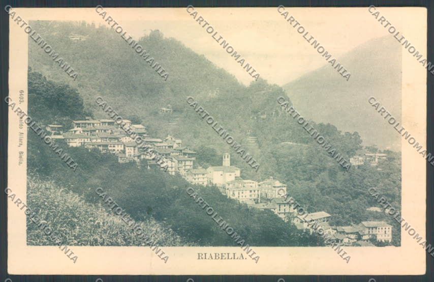 Biella Riabella cartolina ZT5962 – fronte
