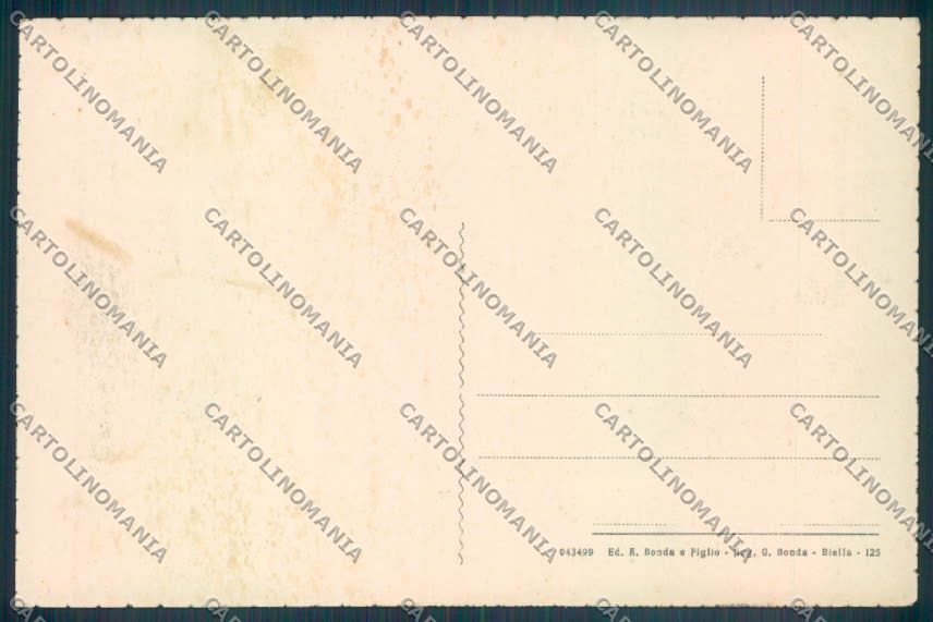 Biella Quittengo cartolina ZT5966 – retro