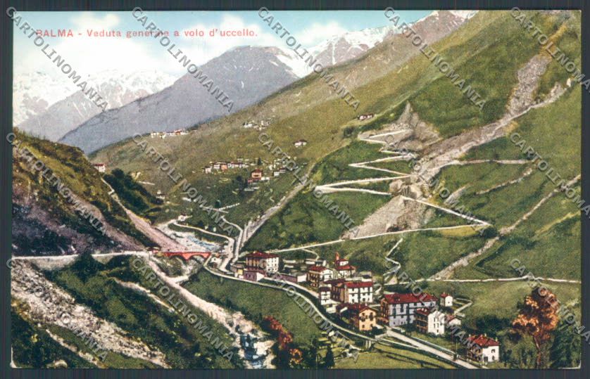 Biella Balma cartolina ZT5975 – fronte