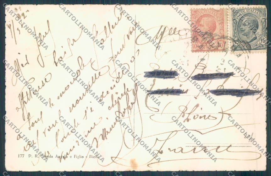 Biella Balma cartolina ZT5976 – retro
