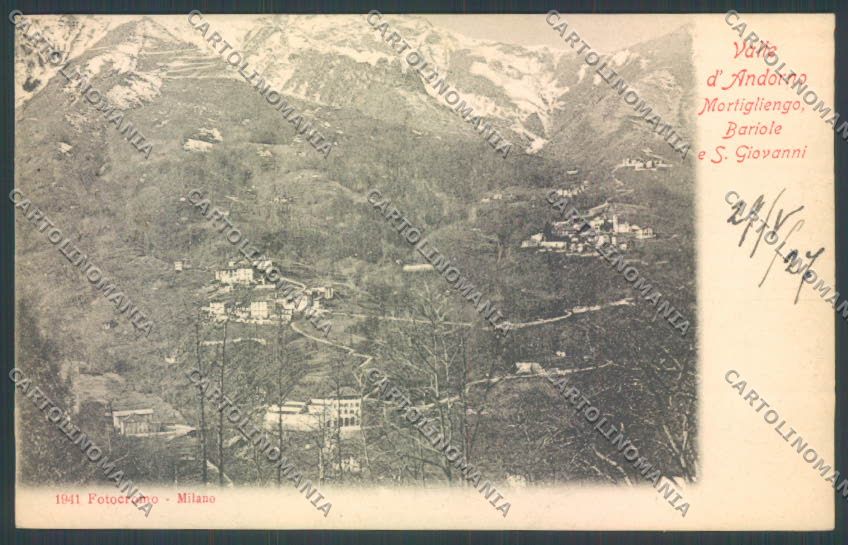 Biella Mortigliengo Bariole San Giovanni cartolina ZT5983 – fronte