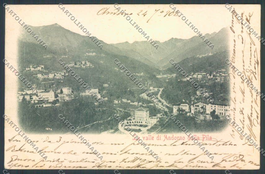 Biella Andorno cartolina ZT5989 – fronte