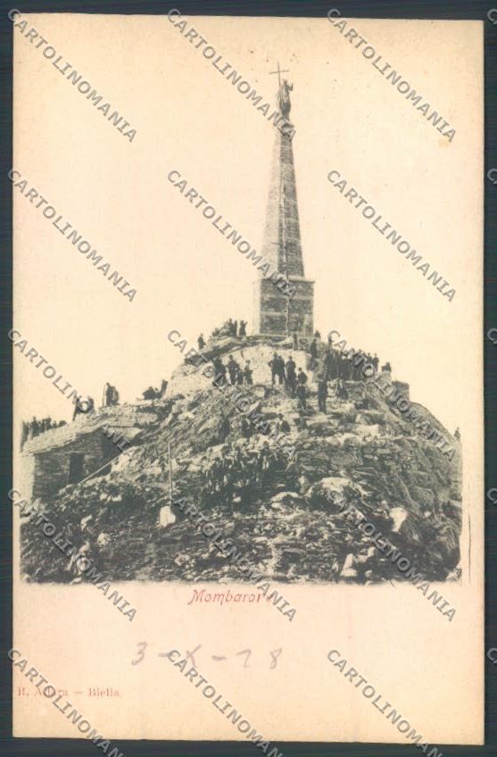 Biella Monbarone cartolina ZT6001 – fronte