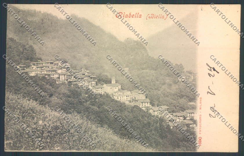 Biella Riabella cartolina ZT6003 – fronte