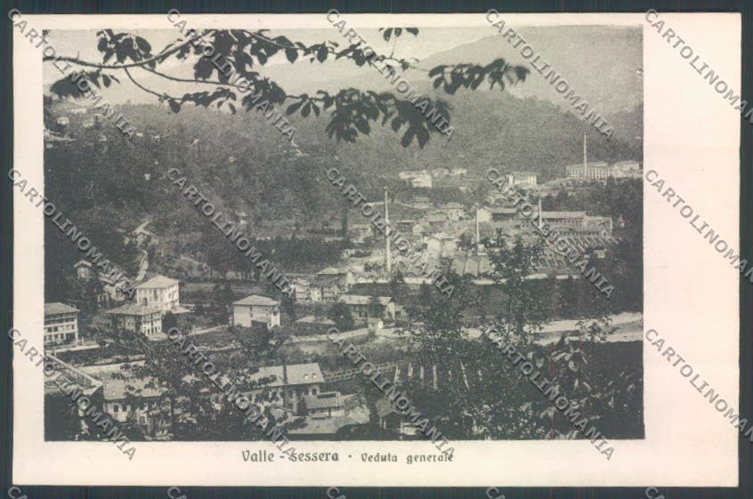 Biella Valle Sessera cartolina ZT6006 – fronte