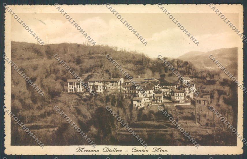 Biella Mezzana Biellese cartolina ZT6008 – fronte