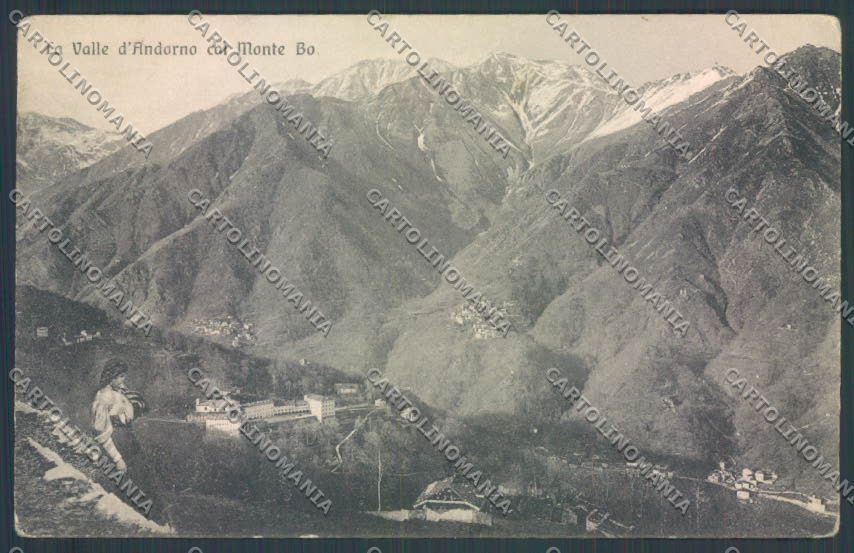 Biella Valle Andorno Monte Bo cartolina ZT6013 – fronte