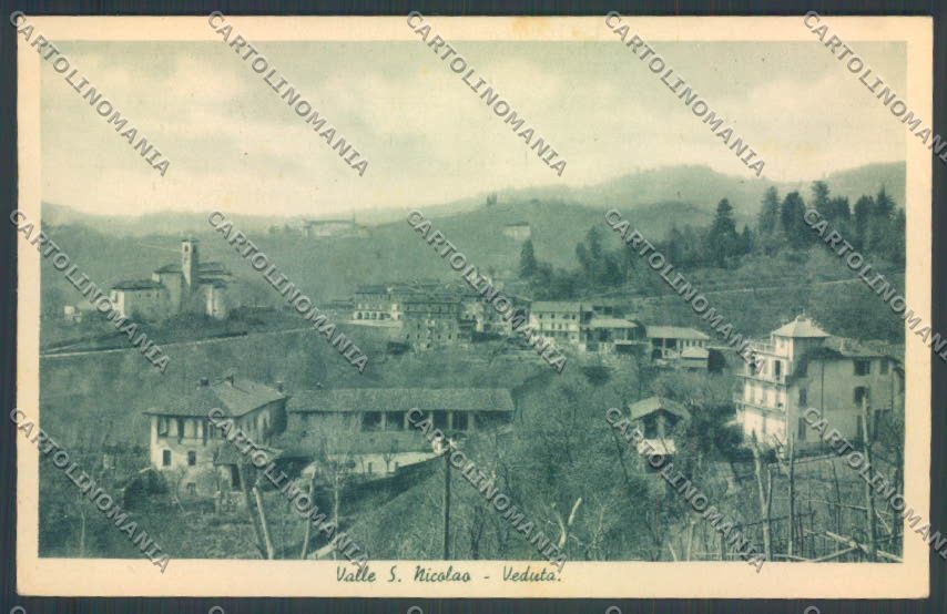 Biella Valla San Nicolao cartolina ZT6016 – fronte