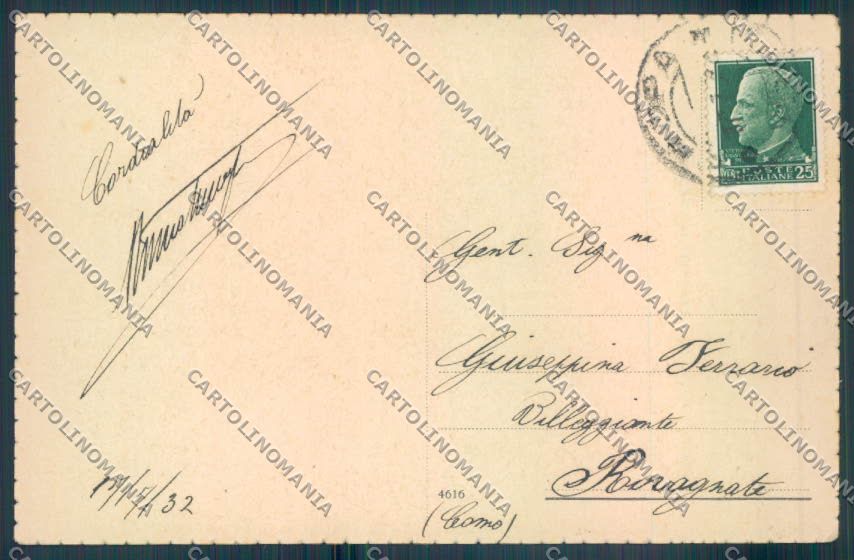 Biella Oropa cartolina ZT6032 – retro