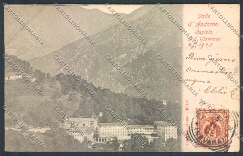 Biella San Giovanni d'Andorno cartolina ZT6033 – fronte