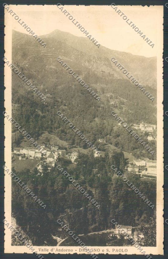 Biella Driagno San Paolo Cervo cartolina ZT6036 – fronte