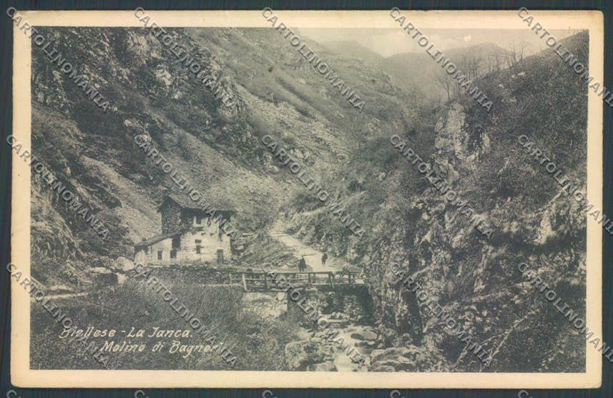 Biella Molino Bagneri cartolina ZT6042 – fronte