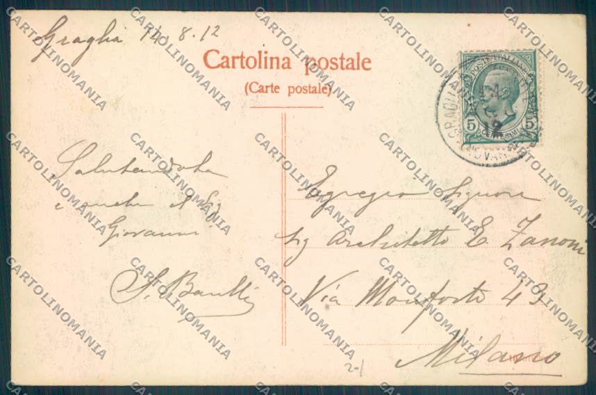 Biella Molino Bagneri cartolina ZT6042 – retro