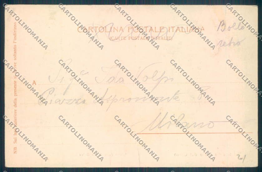 Biella Selve cartolina ZT6044 – retro