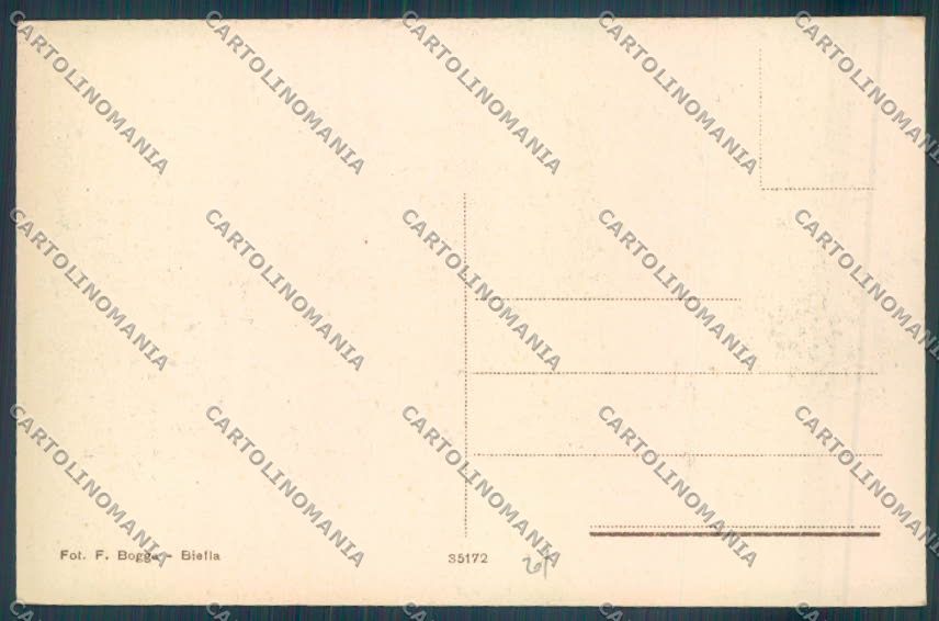 Biella Ronco Biellese cartolina ZT6052 – retro