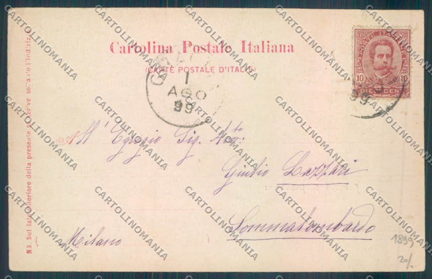 Biella San Giovanni d'Andorno cartolina ZT6067 – retro