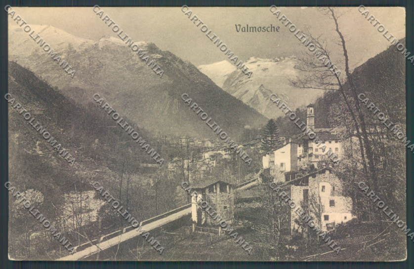 Biella Val Mosche cartolina ZT6076 – fronte