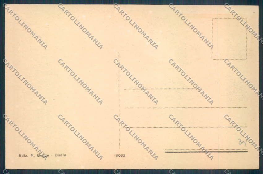 Biella Ronco Biellese cartolina ZT6077 – retro