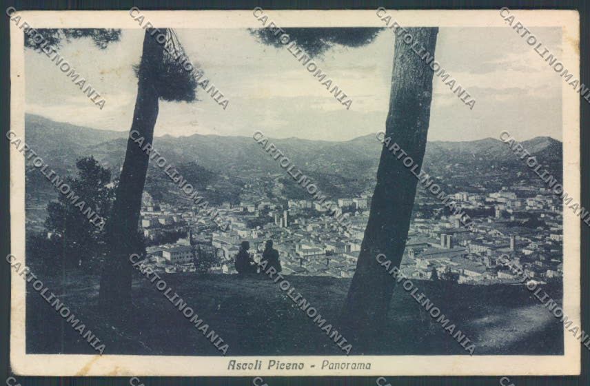 Ascoli Piceno Città PIEGHE STRAPPINI cartolina ZT6079 – fronte