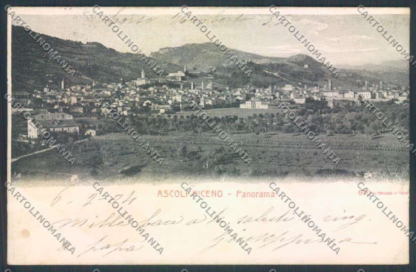 Ascoli Piceno Città Alterocca cartolina ZT6087 – fronte