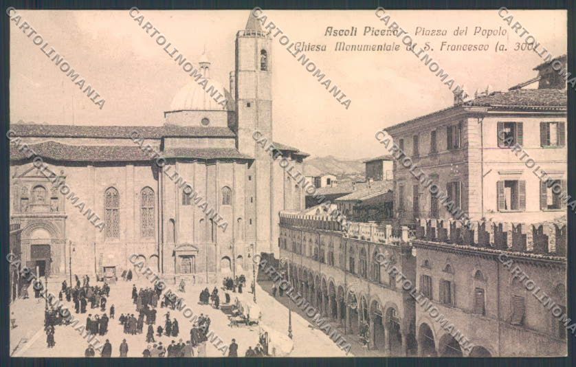 Ascoli Piceno Città ABRASA cartolina ZT6095 – fronte