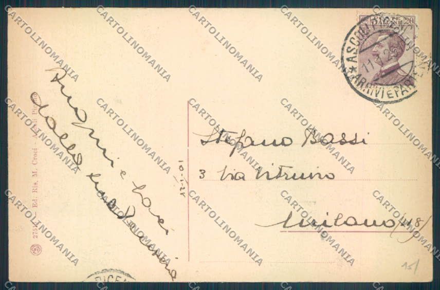 Ascoli Piceno Città cartolina ZT6097 – retro