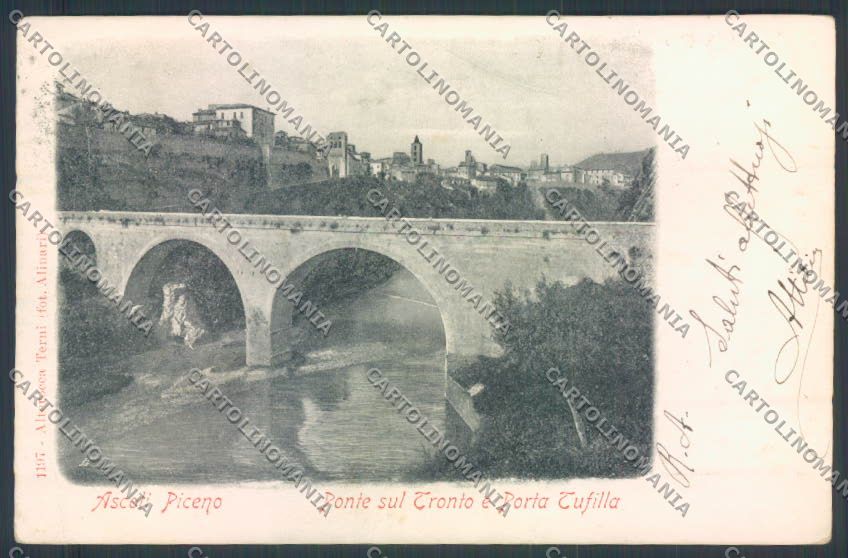 Ascoli Piceno Città Alterocca cartolina ZT6098 – fronte