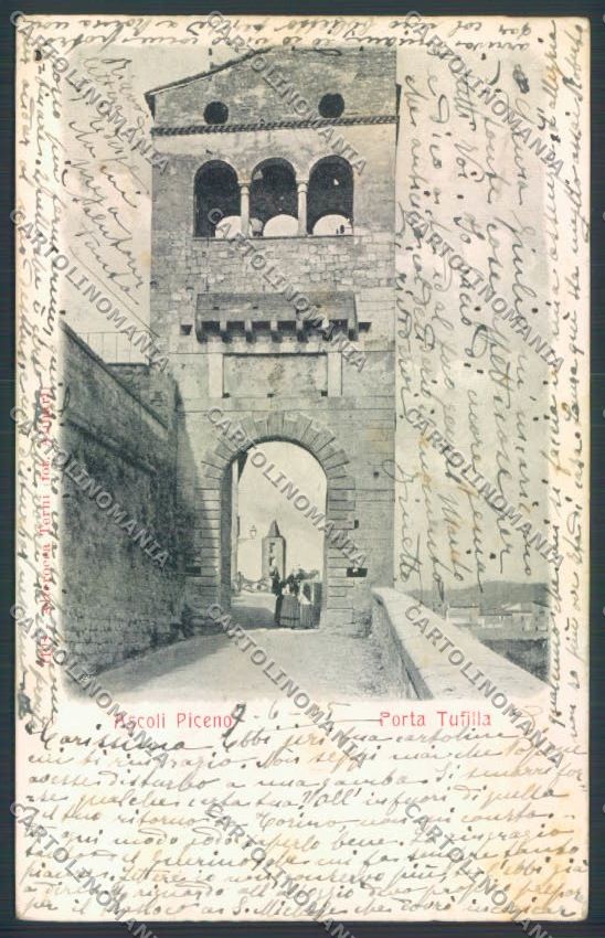 Ascoli Piceno Città Alterocca cartolina ZT6100 – fronte