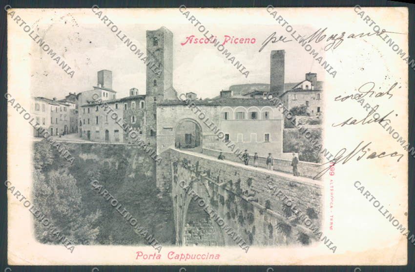 Ascoli Piceno Città Alterocca cartolina ZT6106 – fronte