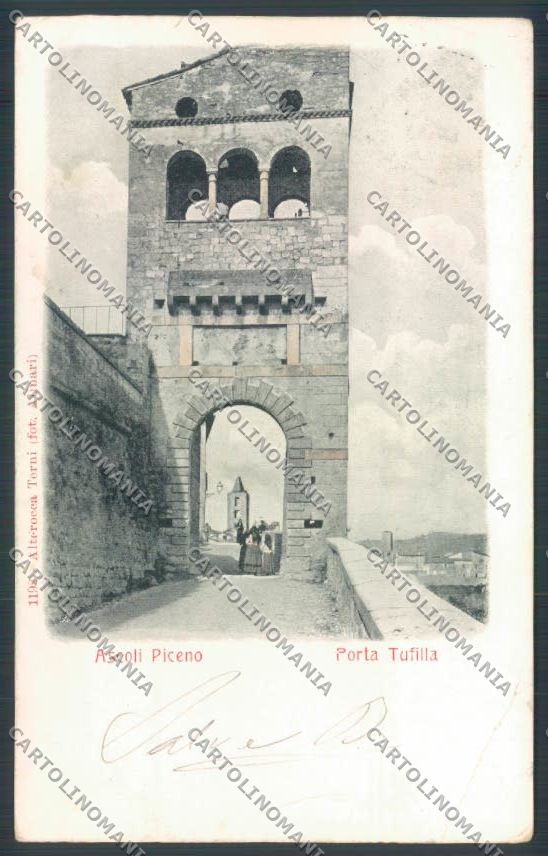 Ascoli Piceno Città Alterocca PIEGA cartolina ZT6109 – fronte