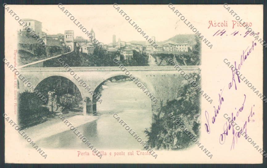 Ascoli Piceno Città cartolina ZT6113 – fronte