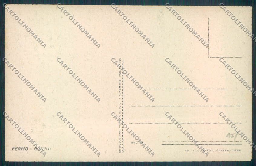 Ascoli Piceno Fermo cartolina ZT6126 – retro