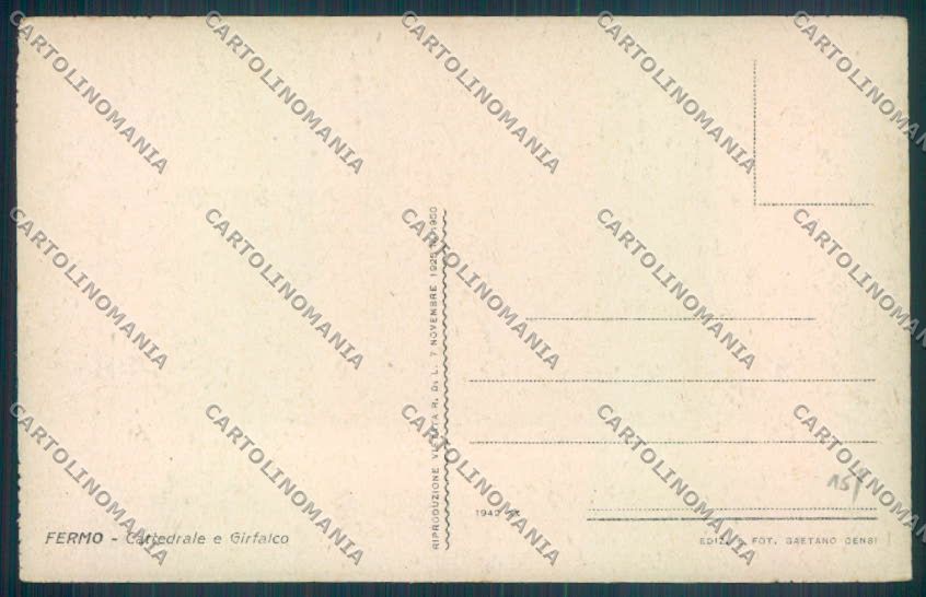 Ascoli Piceno Fermo cartolina ZT6127 – retro