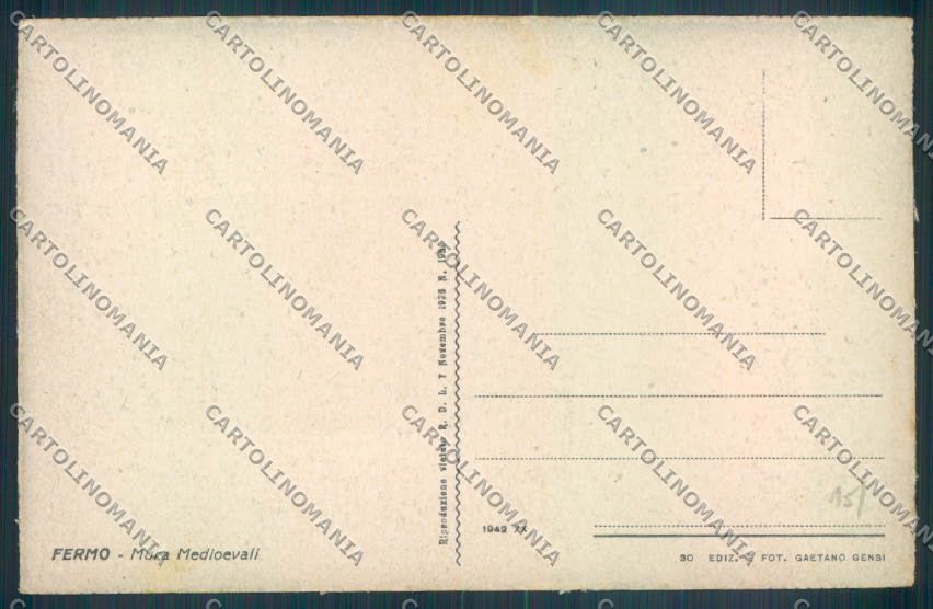 Ascoli Piceno Fermo cartolina ZT6133 – retro