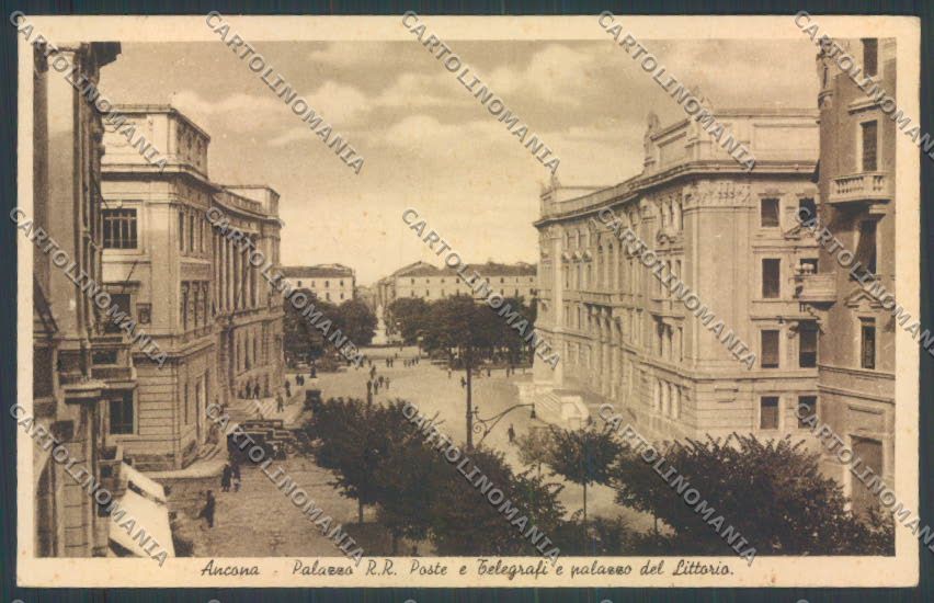 Ancona Città Poste cartolina ZT6155 – fronte