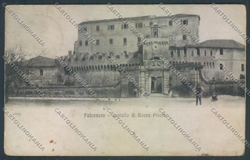 Ancona Falconara PIEGHINA cartolina ZT6186 – fronte