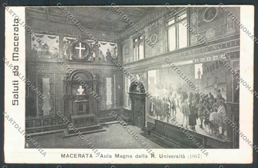 Macerata Città cartolina ZT6190 – fronte