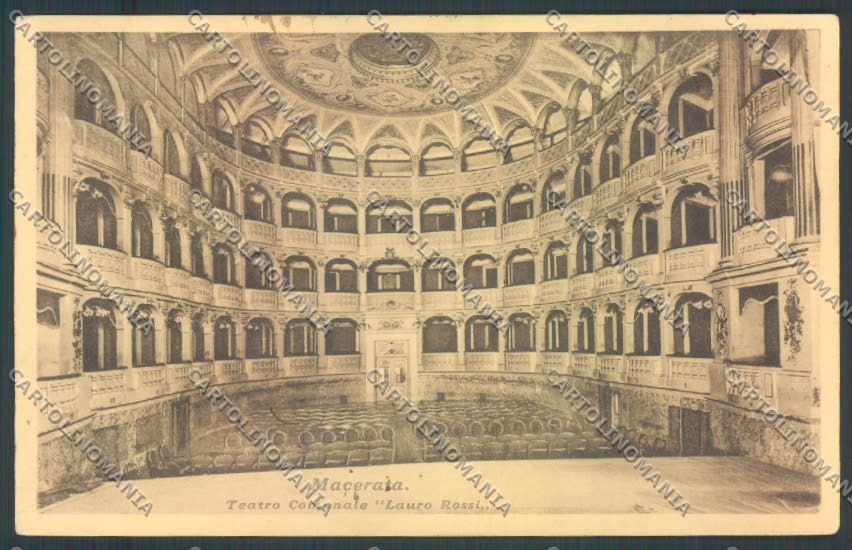 Macerata Città cartolina ZT6191 – fronte